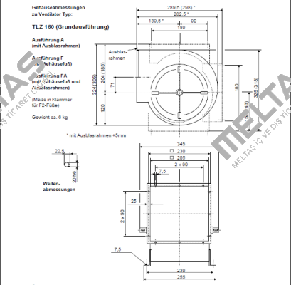 TLZ 160 A Comefri