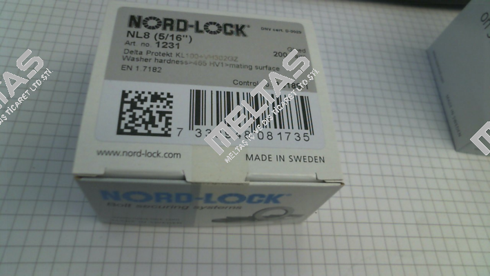 NL8 (5/16") / 1231 Nord Lock