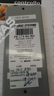 PR-274-R6-MA Mamac Systems