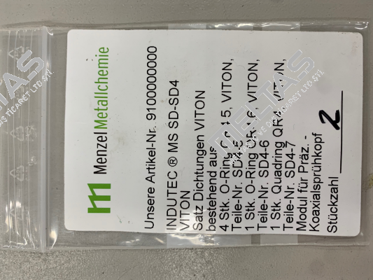 INDUTEC ® MS SD-SD4 VITON , 9100000000 Menzel
