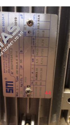 Type: JM 90LA-4 B14 SITI