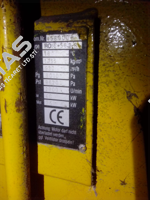 rolling seal for fan RO 15-56.2R   Sacemi