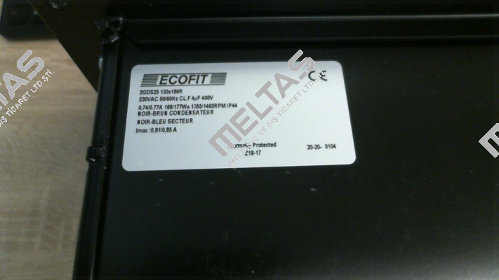 2GDS25 133x190R Z18-17p, 1052417 Ecofit