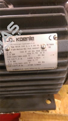 Typ K21R 100 L x 4KT VL H NR.17984  Küenle