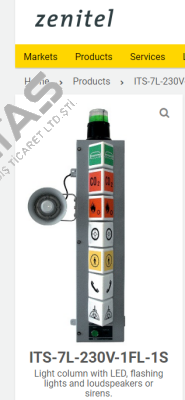 ITS-7L-230V-1FL-1S Zenitel