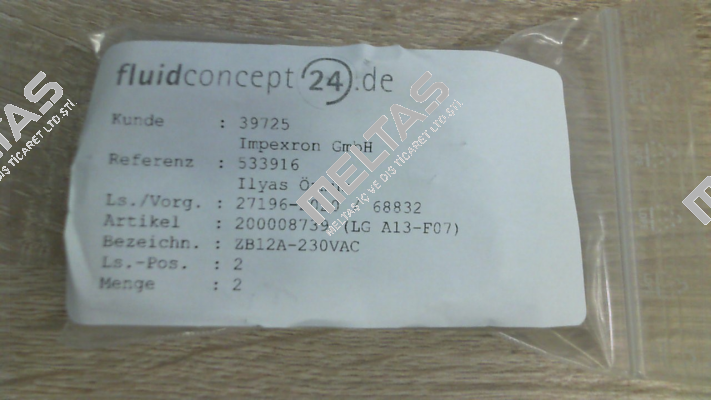 ZB12A-230V/AC 50-60Hz Sirai