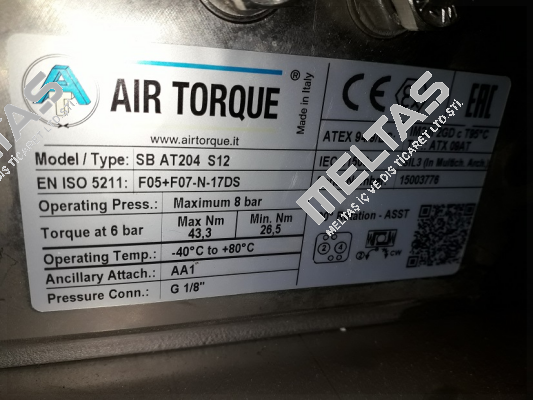 SC00060-6UF05F0711AZN Air Torque