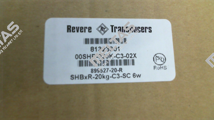P/N: 03002C3 Type: SHBxR-20kg-C3-SC Revere