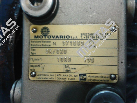 Nr 971003 Motovario