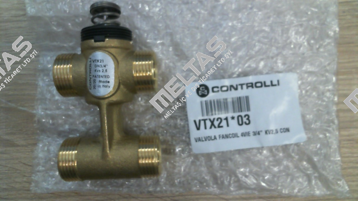 VTX21 3/4" (2.5) iSMA CONTROLLI