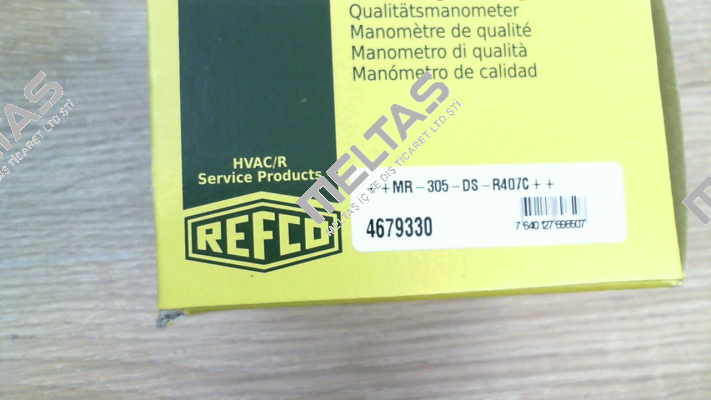 p/n: 4679330, Type: ++MR-305-DS-R407C++ Refco