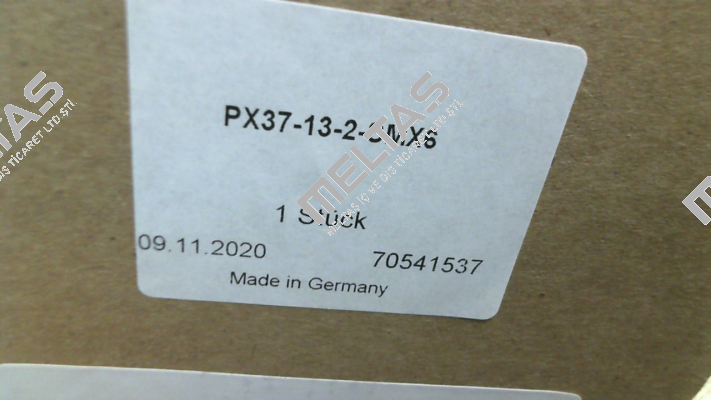 P/N: 70541537, Type: PX37-13-2-SMX6 MAHLE