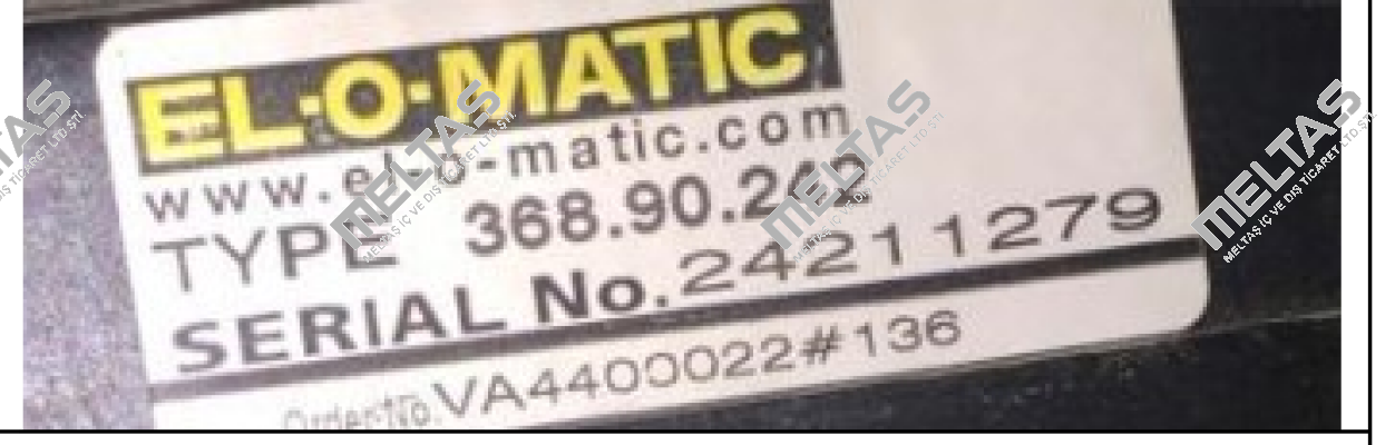 11711  VA368.90.242 Elomatic