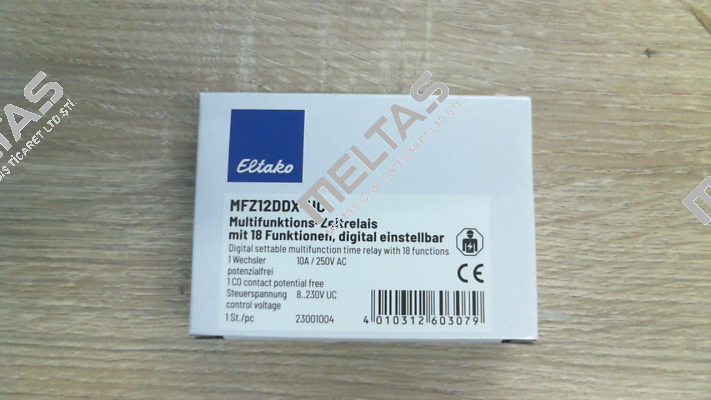 P/N: 23001004 Type: MFZ12DDX-UC Eltako