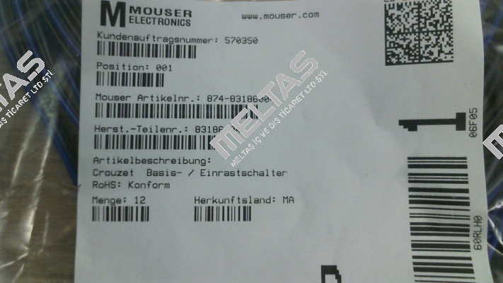 83186004 Crouzet