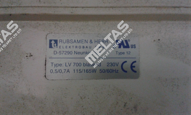 LV 700 230V АС Rübsamen & Herr