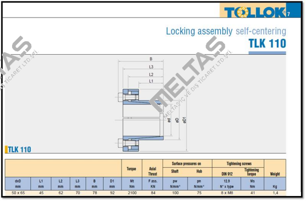 T110050X065 Tollok
