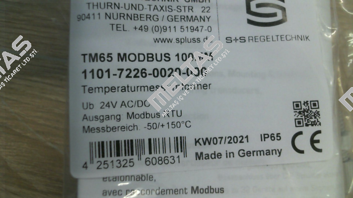 1101-7226-0020-000 S+S REGELTECHNIK
