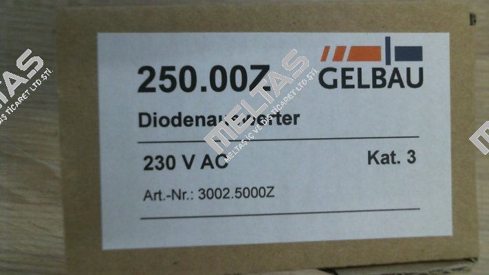 3002.5000Z Gelbau