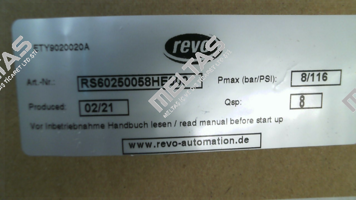 RS60250058HE000 Revo