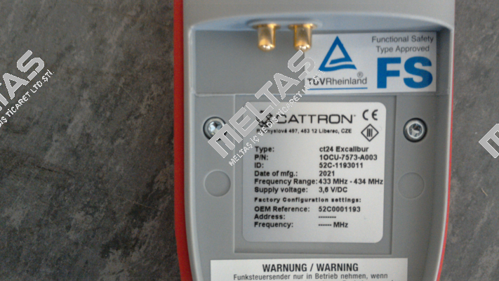 1OCU-7573-A003-C / CT24-ET/6 Cattron