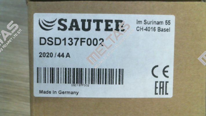 DSD137F002 Sauter
