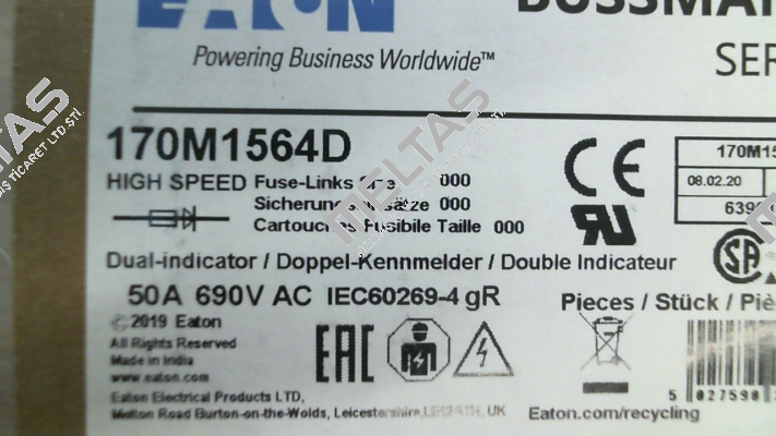 170M1564D BUSSMANN / EATON
