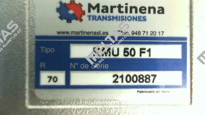 RMU 50 F1 1/70 71B14 Martinena