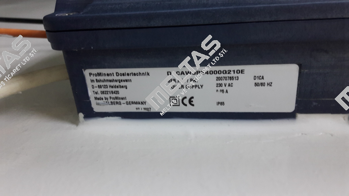 D1CAW0P24000G210E  obsolete, replaced by D1CB  ProMinent