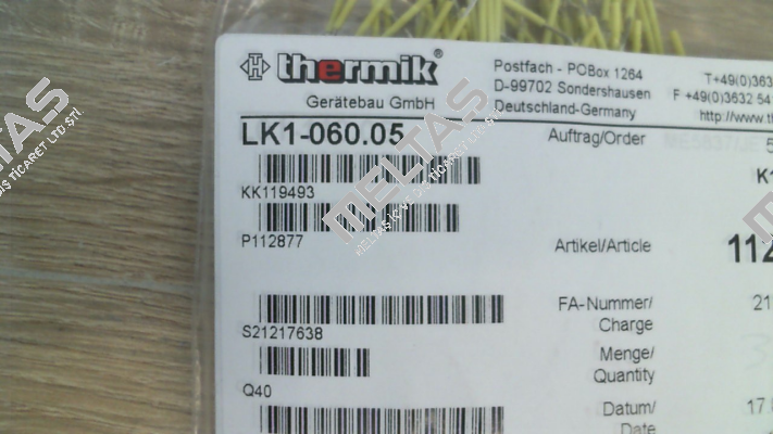 LK1.060.05.0100/0100 Thermik