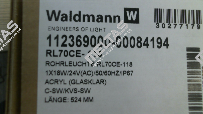 RL70CE-118　№112369000-00084194 Waldmann