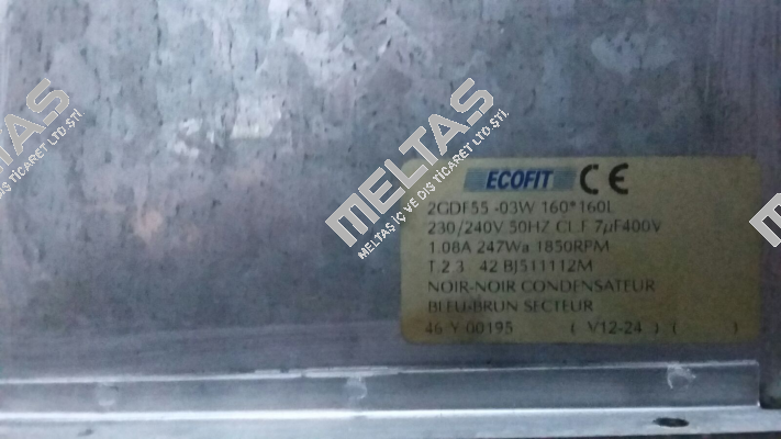 2GDF55-03W 160*160L Ecofit