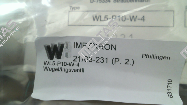 WL5-P10-W-4 Weidemann