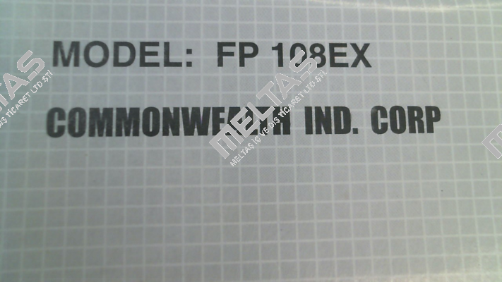 FP108EX/230VS1WB Commonwealth
