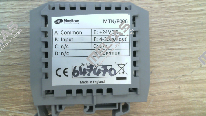 MTN/8006 Monitran