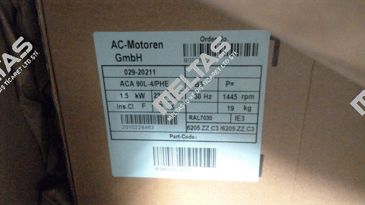 IE3AC09L4000 AC Motoren
