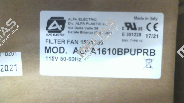 ALFA 1610 BPUPRB Alfa Electric