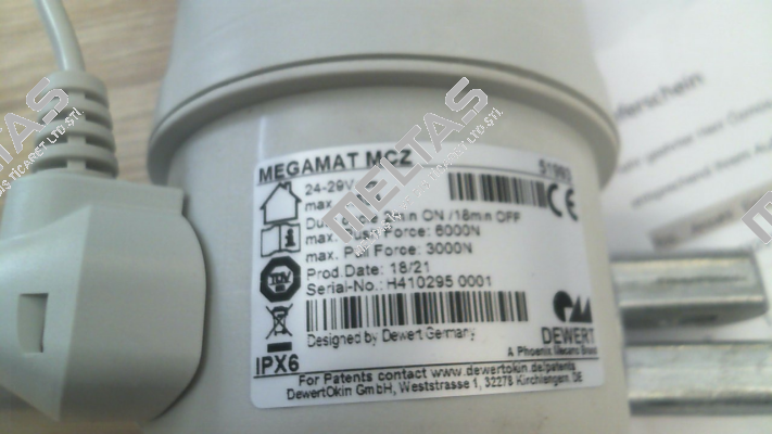 MCZ/GY/386-200/F/6.0/24 DEWERT