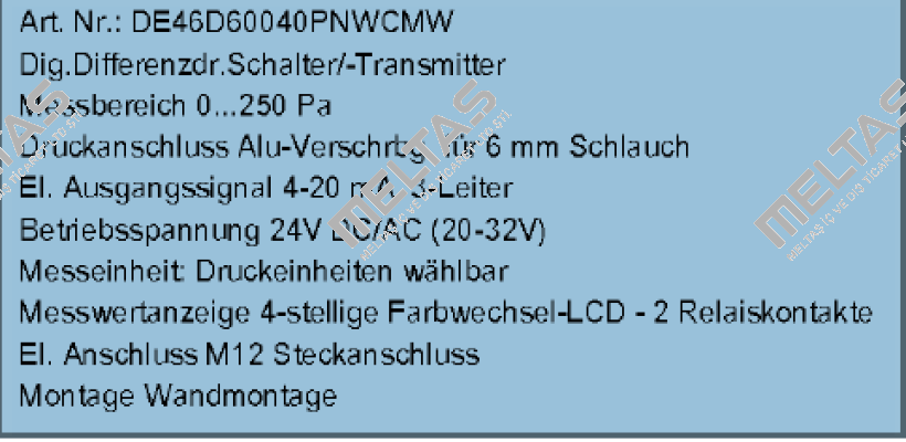 DE46D60040PNWCMW  Fischer