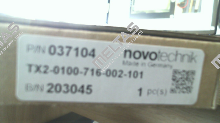 P/N: 400037104, Type: TX2-0100-716-002-101 Novotechnik