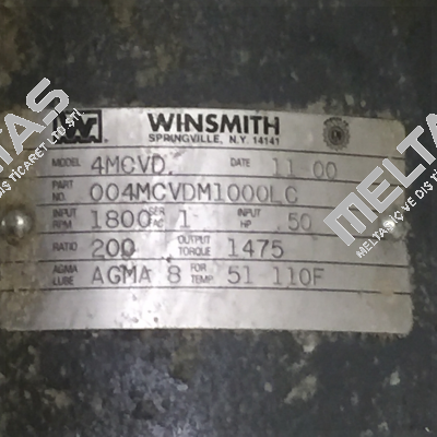 004MCVDDM1000LC  Winsmith