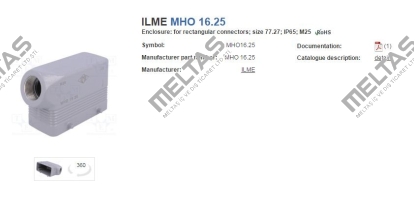 MHO 16.25  Ilme