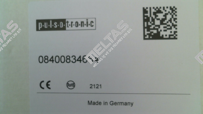 p/n: 08400834664, Type: KURT250-Q12KB-ANU-V1 Pulsotronic