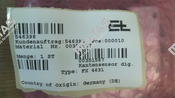 00351567 / FX 4631 Erhardt Leimer