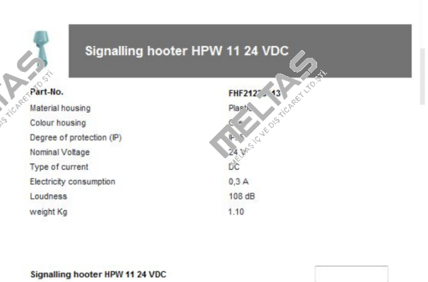 FHF21225113 FHF