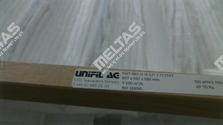 FW7-961-H-Q-12T Unifil AG