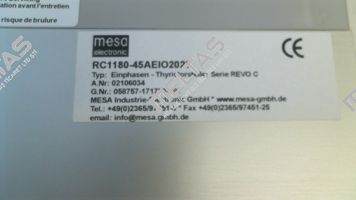 RC1180-45AEIO2020 CD AUTOMATION