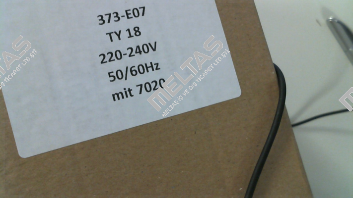 373-E07-20-18-5301 + 99.0S373-923 Baelz