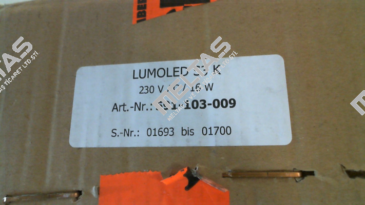S3 230V 16W K / 591-103-009 Techmalux