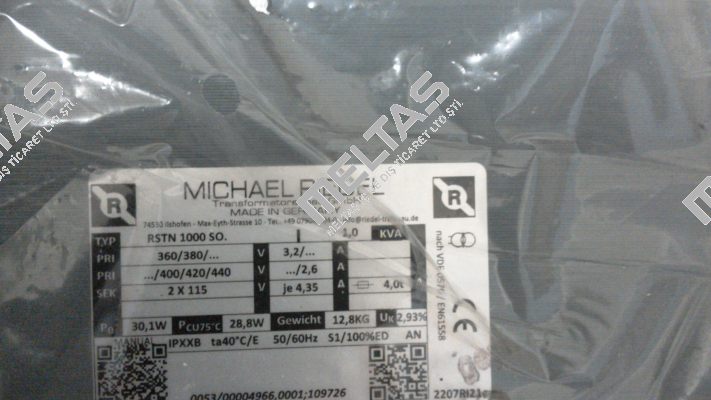 RSTN1000-So Michael Riedel Transformatorenbau